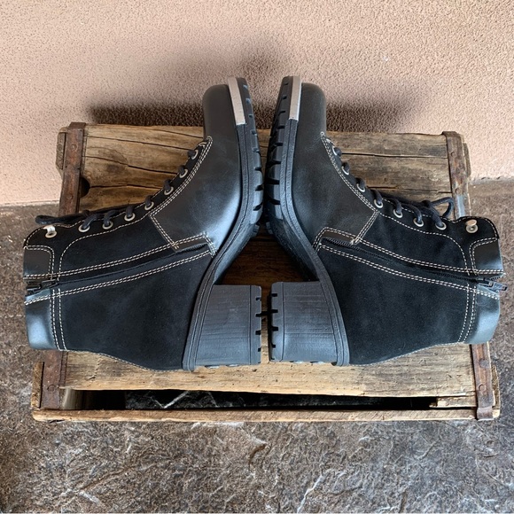 Fly London Women’s Leal Combat Boot - Picture 4 of 9